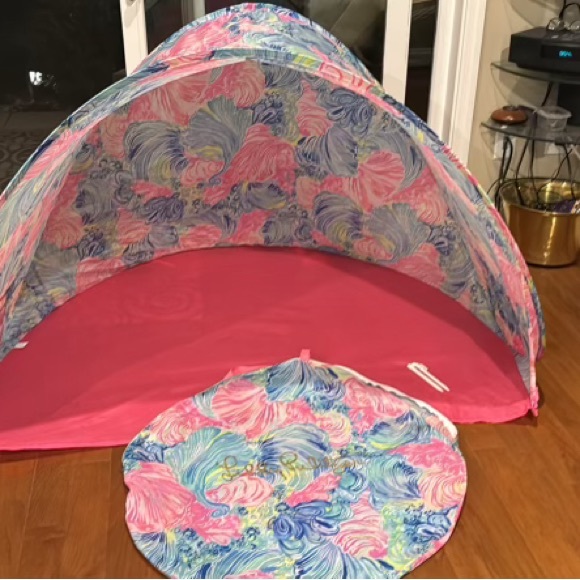 NEW Lilly Pulitzer Pop up Sun Tent/Canopy - Picture 1 of 7